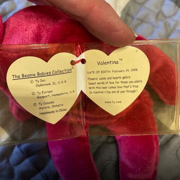 VALENTINA Ty Beanie Baby - Picture 3 of 11